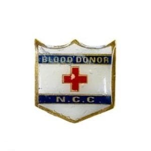 NCC Blood Donor Badge